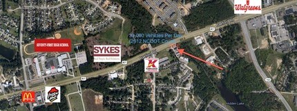 6527 Raeford Rd, Fayetteville, NC - AÉRIEN  Vue de la carte - Image1