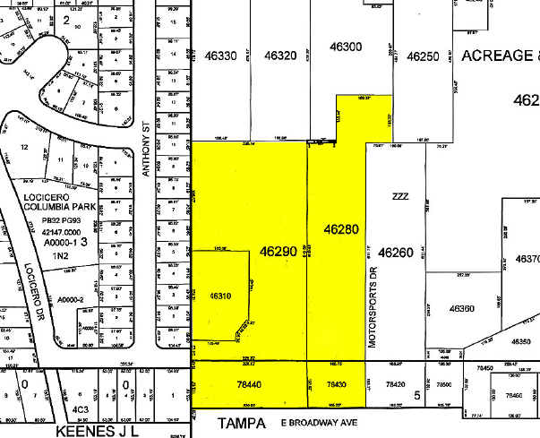 7004 E Broadway Ave, Tampa, FL à vendre - Plan cadastral - Image 2 de 36