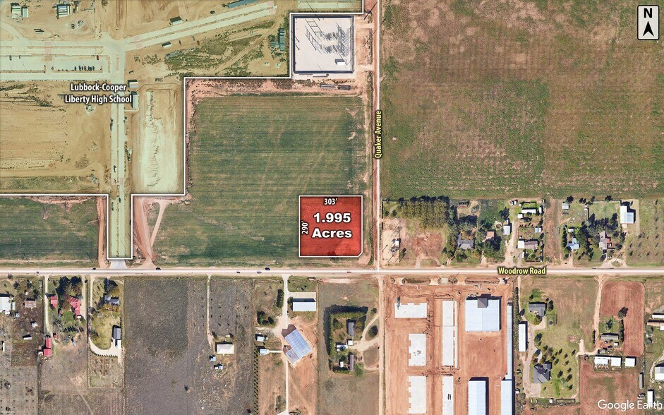 4425 Woodrow Rd, Lubbock, TX à vendre - Aérien - Image 2 de 2