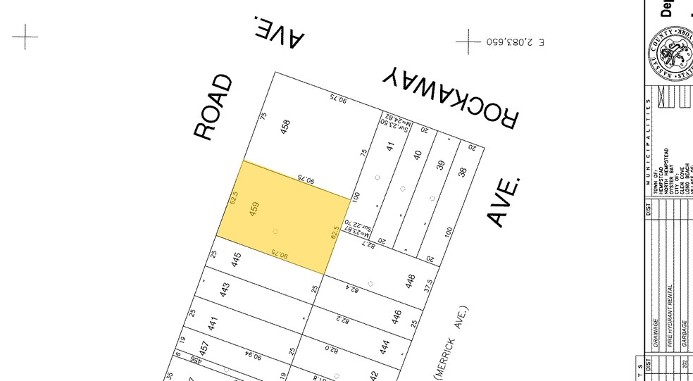 8-24 W Merrick Rd, Valley Stream, NY à louer - Plan cadastral - Image 2 de 18