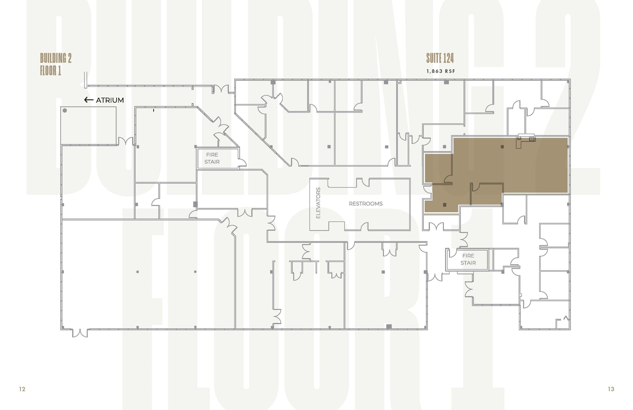 2451 Atrium Way, Nashville, TN for lease Floor Plan- Image 1 of 1