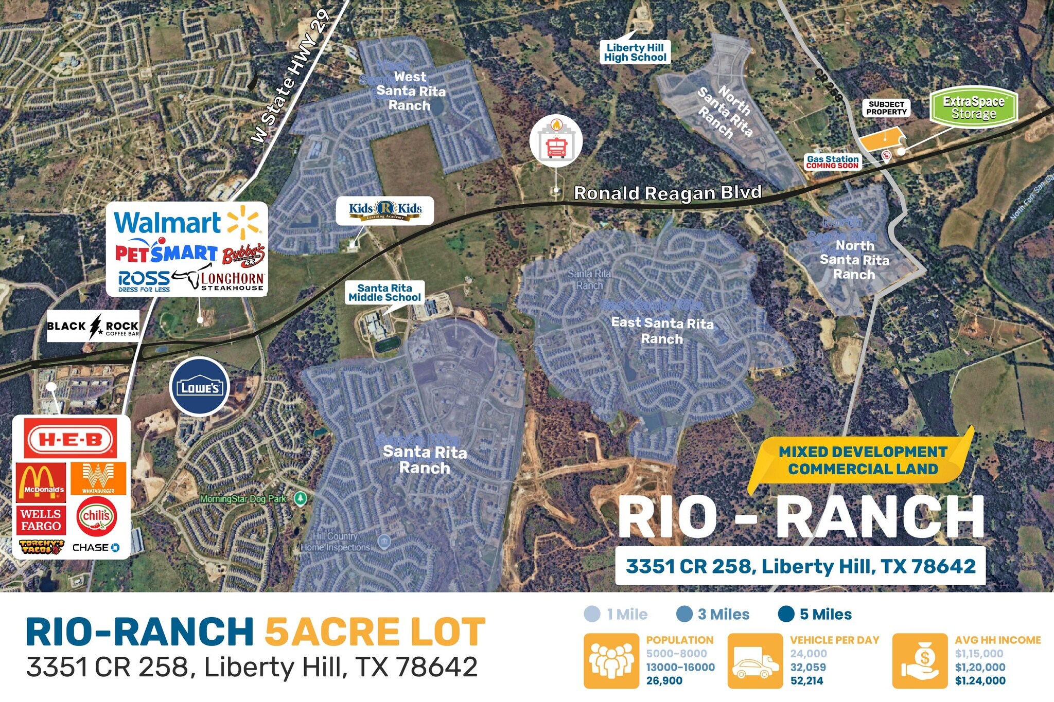 3148 Co 258, Liberty Hill, TX à vendre Photo principale- Image 1 de 22