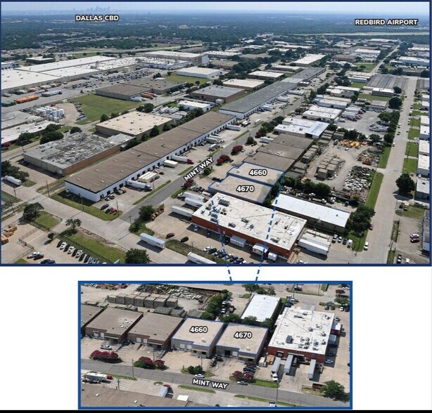 4660 Mint Way, Dallas, TX for lease - Building Photo - Image 1 of 1