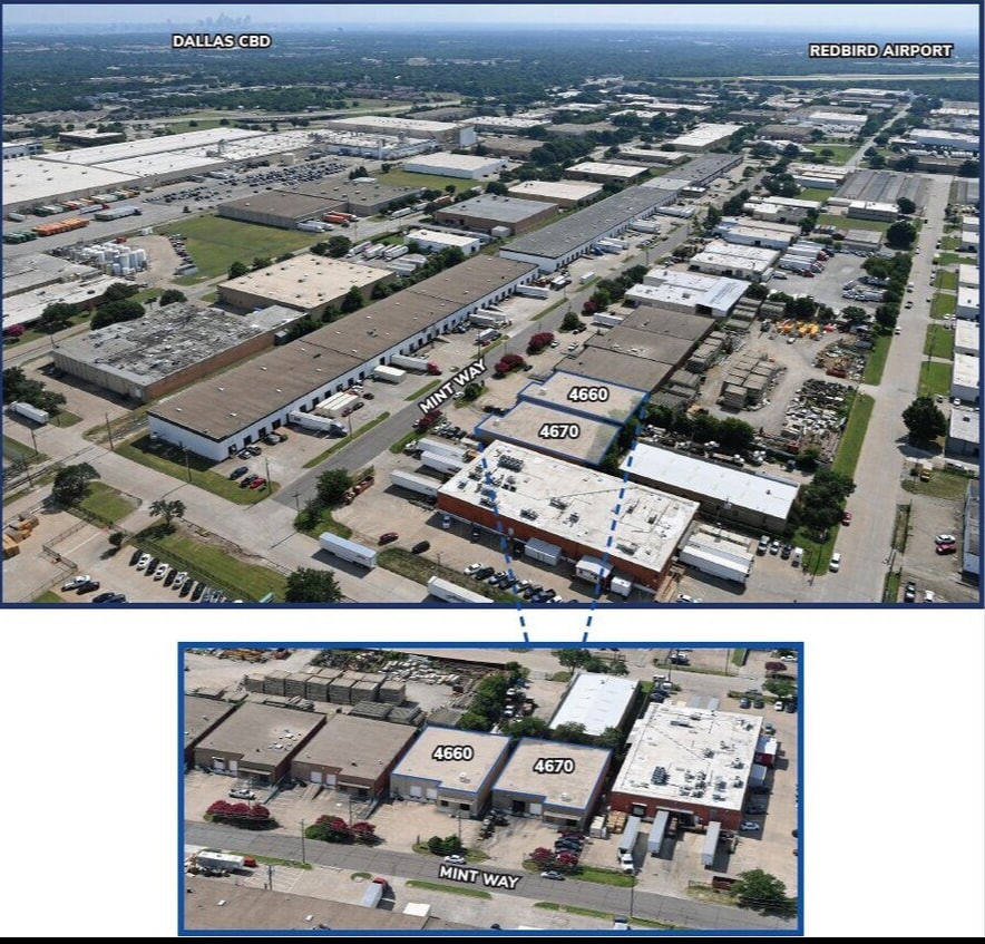 4660 Mint Way, Dallas, TX for lease Building Photo- Image 1 of 2