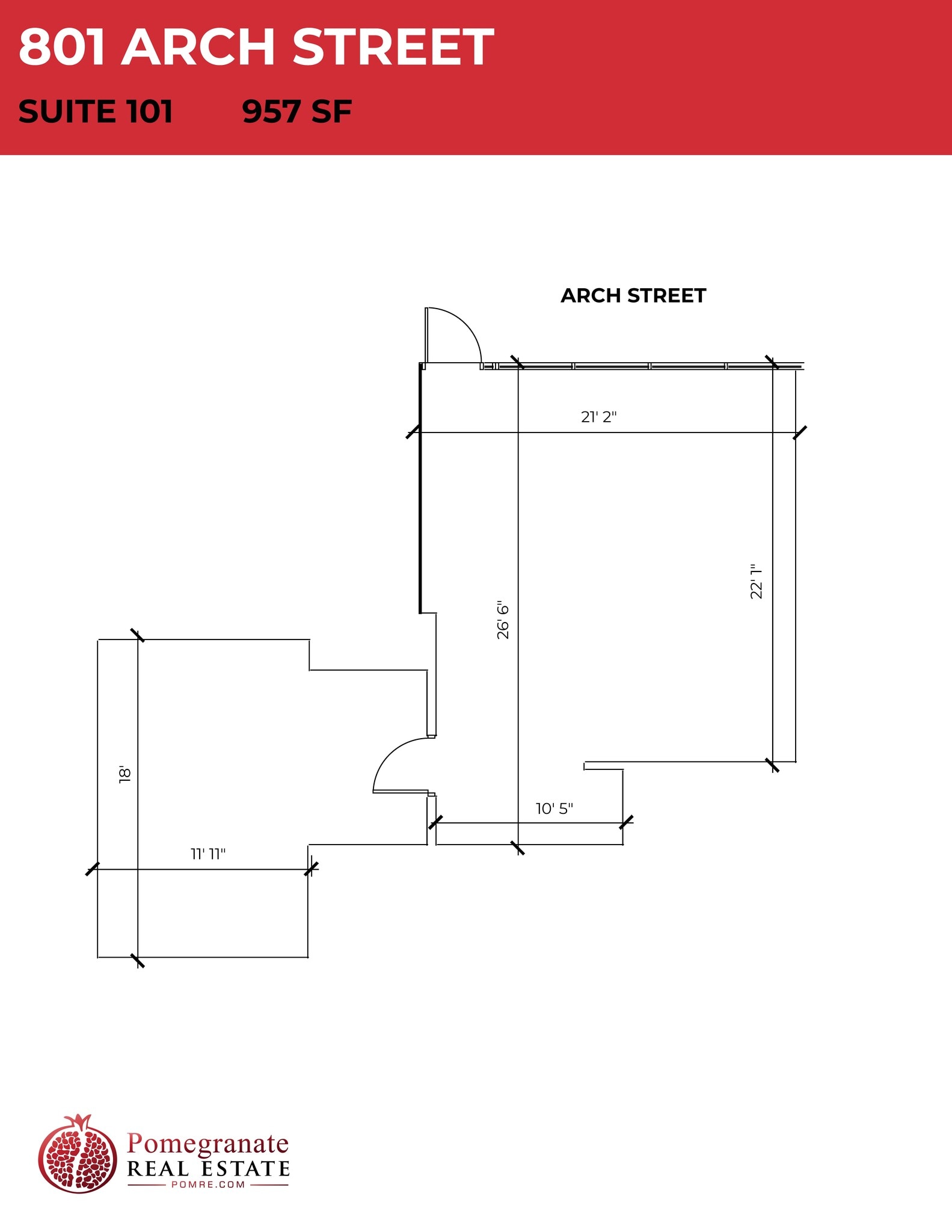 801 Arch St, Philadelphia, PA à louer Photo intérieure- Image 1 de 1