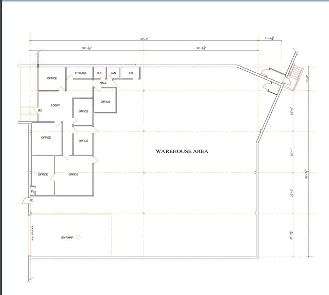 301-305 N Oak St, Inglewood, CA for lease - Floor Plan - Image 2 of 2