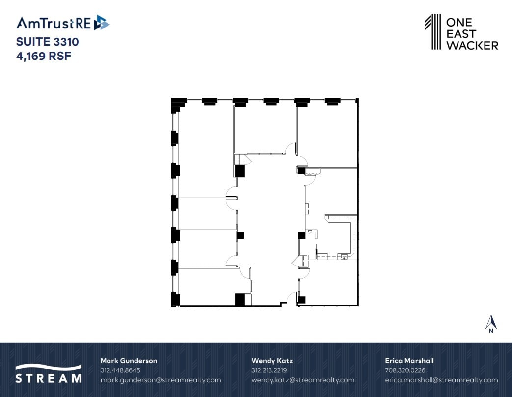 1 E Wacker Dr, Chicago, IL for lease Floor Plan- Image 1 of 1