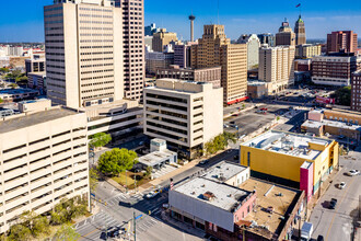 425 Soledad St, San Antonio, TX - aerial  map view