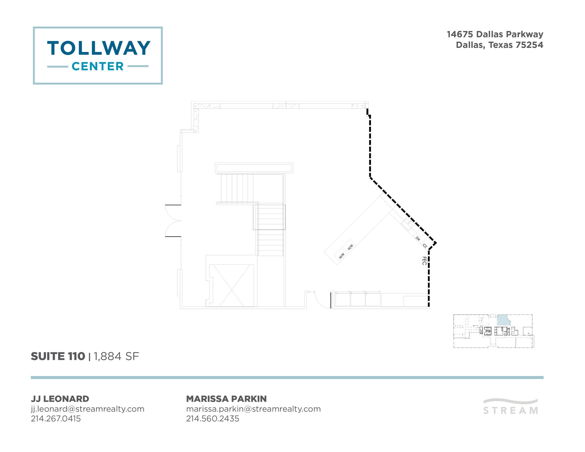 14675 Dallas Pky, Dallas, TX for lease Floor Plan- Image 1 of 1