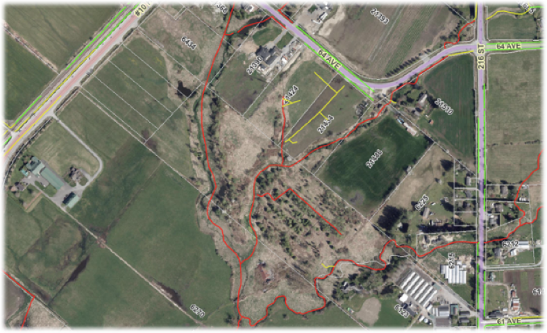 E Glover Road, Langley, BC for sale Aerial- Image 1 of 3