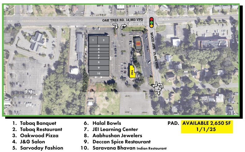 1627 Oak Tree Rd, Edison, NJ for lease - Building Photo - Image 3 of 5