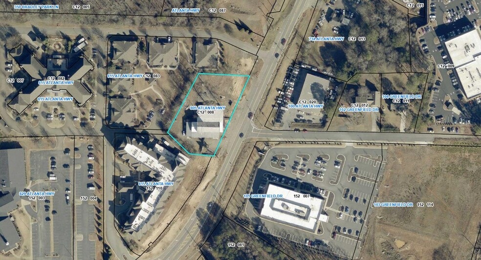 805 Atlanta Hwy, Cumming, GA for sale - Primary Photo - Image 1 of 1
