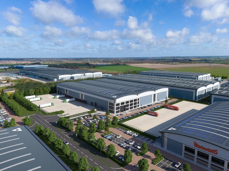 Pegasus Dr, Biggleswade à louer - Aérien - Image 2 de 6