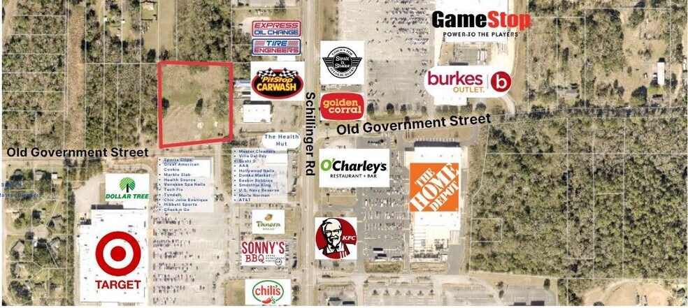 7870 Old Government St Rd, Mobile, AL à vendre - Photo du bâtiment - Image 1 de 2