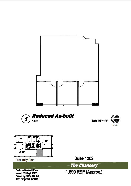 1120 Lincoln St, Denver, CO à louer Plan d  tage- Image 1 de 1