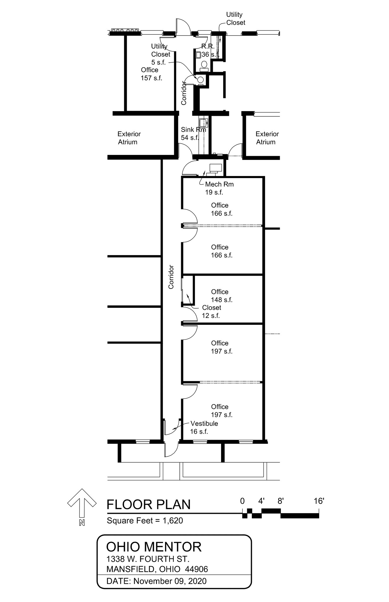 1332-1342 W 4th St, Mansfield, OH à louer Plan de site- Image 1 de 1