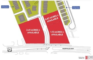 Plus de détails pour Nashville Hwy, Columbia, TN - Terrain à vendre