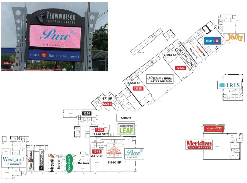 1200-1288 56 St, Delta, BC for lease Floor Plan- Image 1 of 1