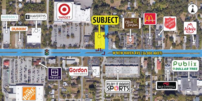 More details for 2650 W New Haven Ave, Melbourne, FL - Retail for Lease