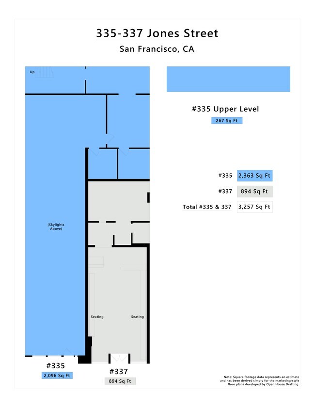 More details for 335-337 Jones St, San Francisco, CA - Retail for Lease