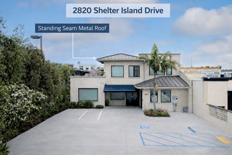 2820 Shelter Island Dr, San Diego, CA - Aerial  map view