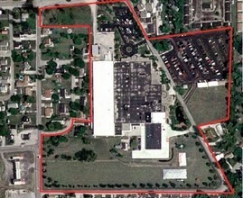 1201 S Ohio St, Martinsville, IN - AÉRIEN  Vue de la carte