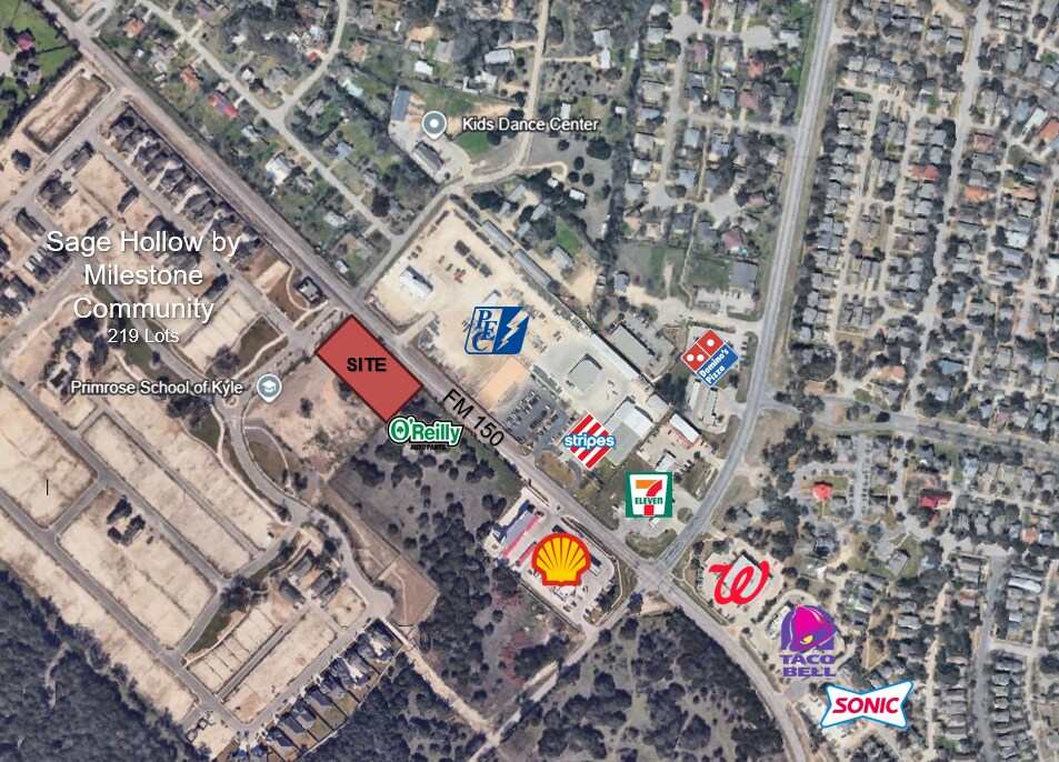 SEC FM 150 & Green Dragon Way, Kyle, TX à vendre Photo principale- Image 1 de 4
