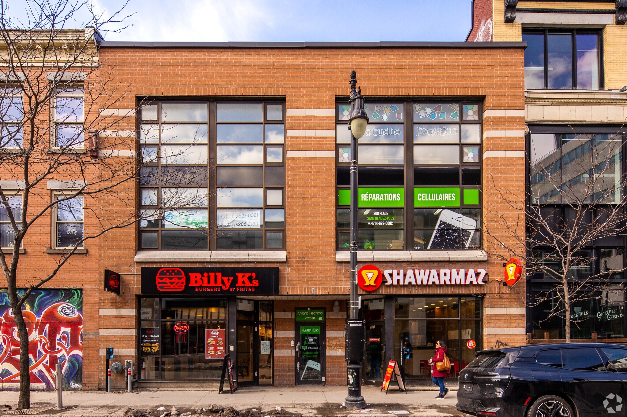 271-277 Rue Sainte-Catherine E, Montréal, QC à vendre Photo du bâtiment- Image 1 de 1