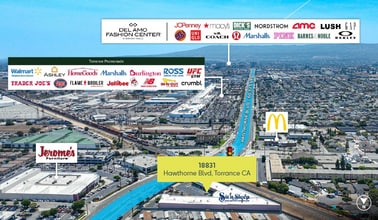 18831 Hawthorne Blvd, Torrance, CA - Aerial  map view - Image1