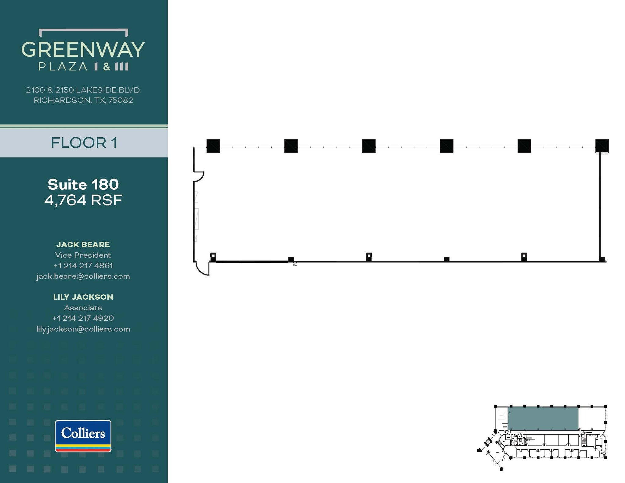 2100 & 2150 Lakeside Blvd, Richardson, TX for lease Floor Plan- Image 1 of 1