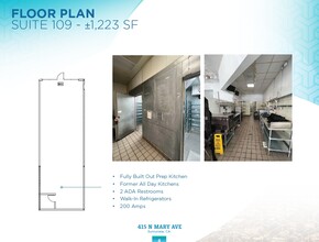 415 N Mary Ave, Sunnyvale, CA à louer Plan d  tage- Image 2 de 2