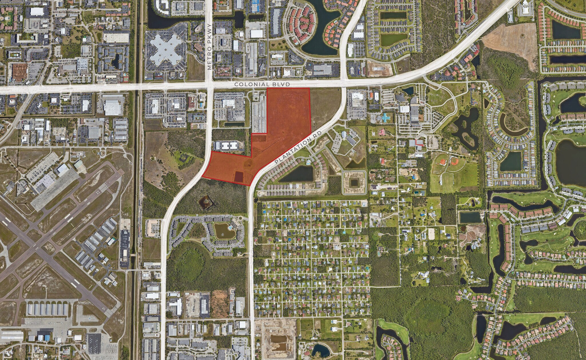3280 Colonial Blvd, Fort Myers, FL for sale Aerial- Image 1 of 2
