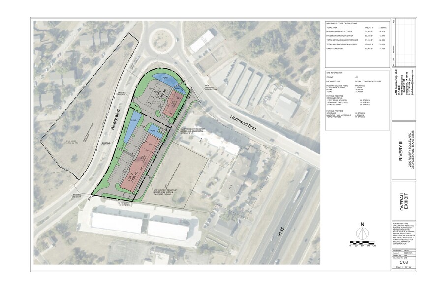 2200 Rivery Boulevard, Georgetown, TX for sale - Site Plan - Image 3 of 3