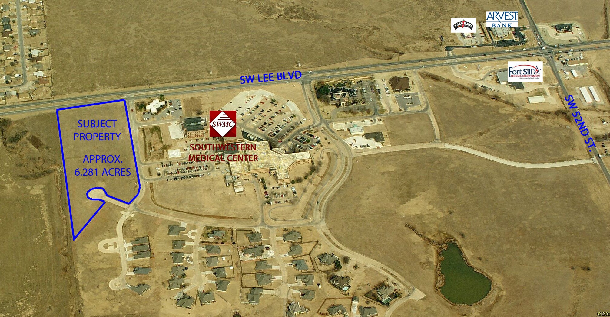 5608 SW Lee Blvd, Lawton, OK à vendre Photo du bâtiment- Image 1 de 2