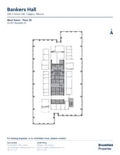 888 3rd St SW, Calgary, AB for lease Floor Plan- Image 1 of 1
