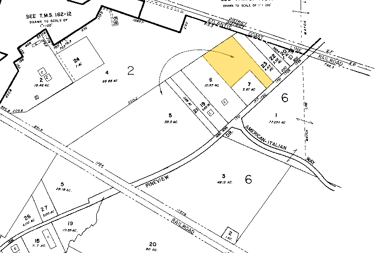 1719 Pineview Dr, Columbia, SC à louer - Plan cadastral - Image 2 de 3