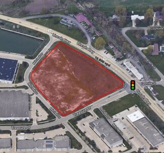 More details for NWC Rt 30 & Treasure Dr, Oswego, IL - Land for Sale