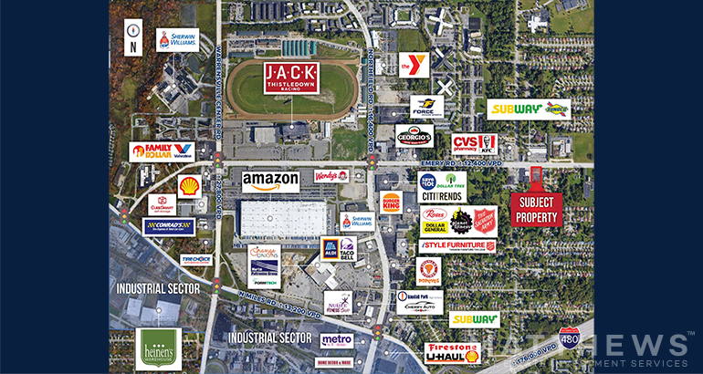 23098-23176 Emery Rd, Warrensville Heights, OH for lease - Building Photo - Image 3 of 5