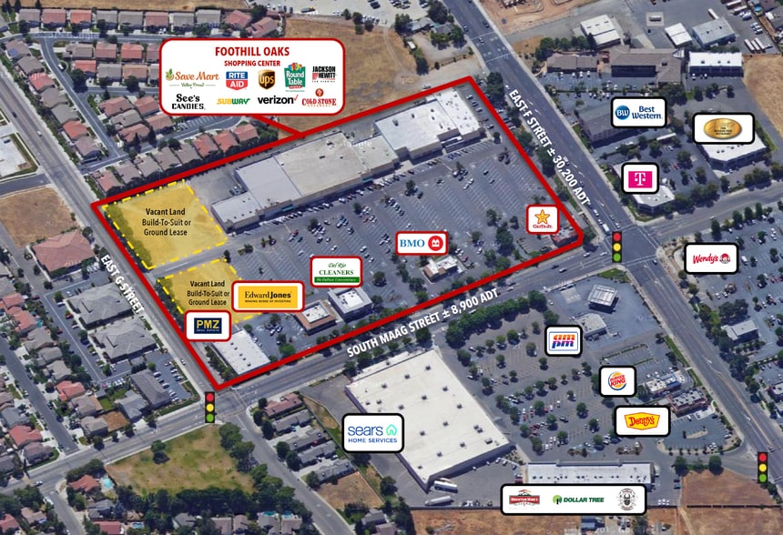 1449 E F St, Oakdale, CA for lease - Building Photo - Image 3 of 17