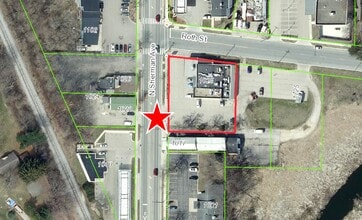 1025 N Sherman Ave, Madison, WI - Aérien Vue de la carte