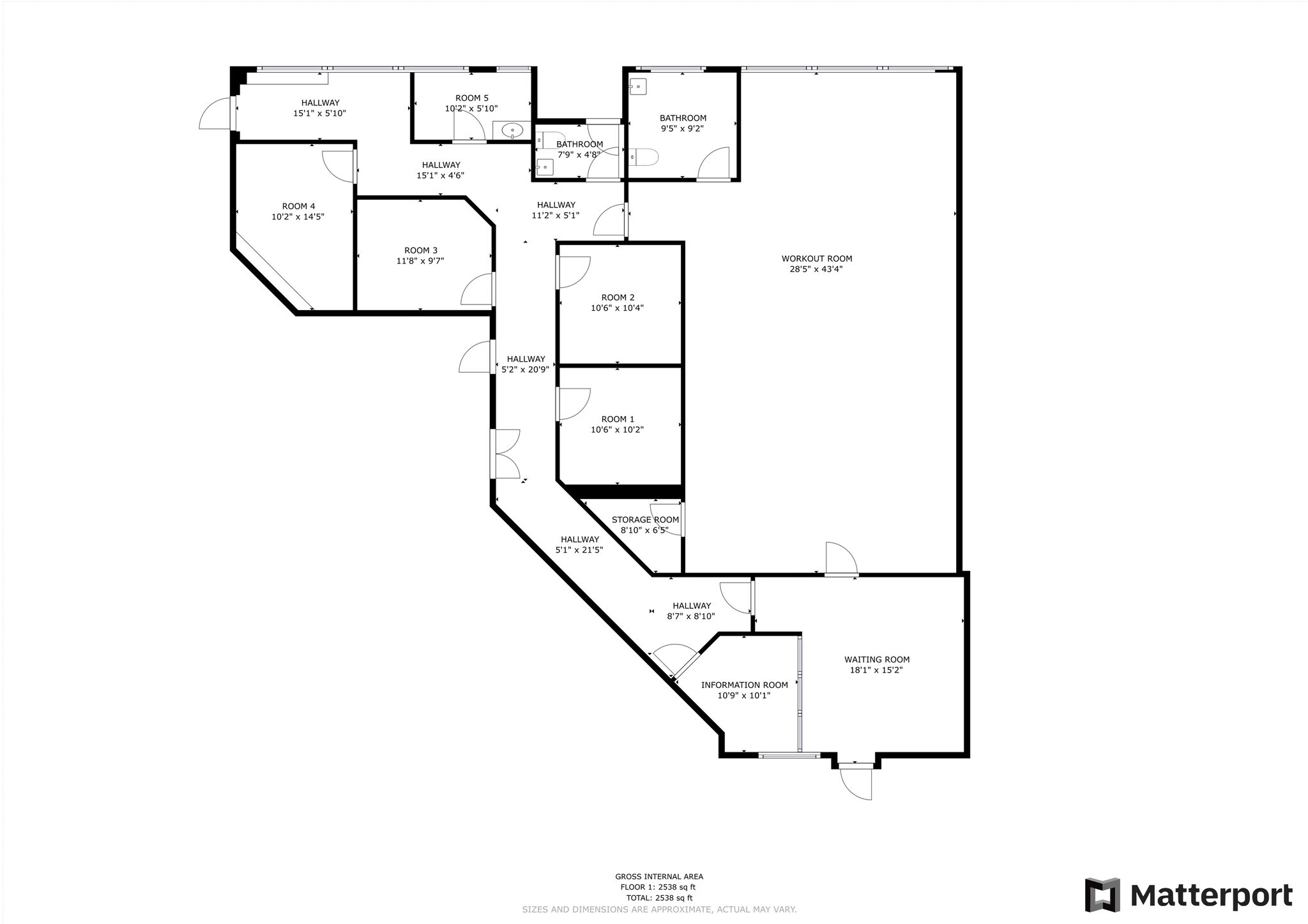 18 Cedar St, Newington, CT for lease Floor Plan- Image 1 of 22