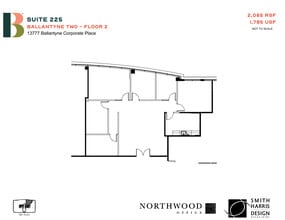 13777 Ballantyne Corporate Pl, Charlotte, NC à louer Plan d’étage- Image 1 de 1