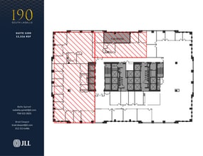 190 S La Salle St, Chicago, IL for lease Floor Plan- Image 1 of 1