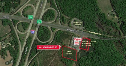 3301 New Market Rd, Henrico, VA - Aerial  map view - Image1