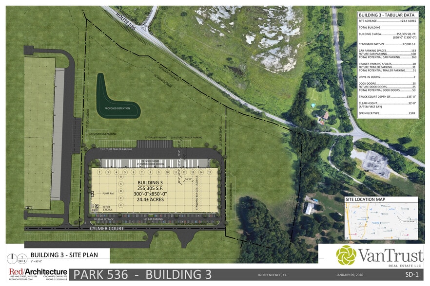 10409 Robert Spegal Rd, Independence, KY for lease - Site Plan - Image 3 of 4