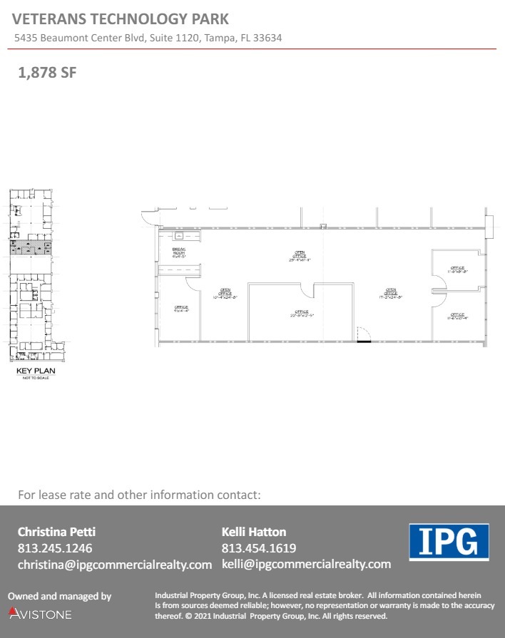 5402-5460 Beaumont Center Blvd, Tampa, FL à louer Plan d  tage- Image 1 de 1