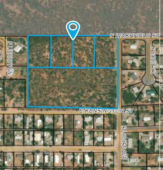 NWC Kensington St and Louise ave, Sierra Vista, AZ à vendre - Aérien - Image 2 de 4