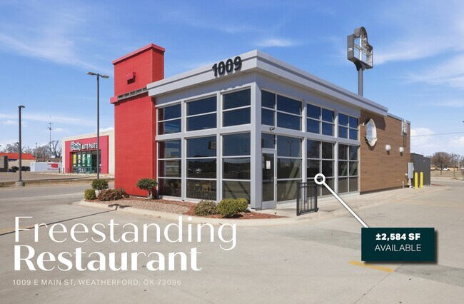 More details for 1009 E Main St, Weatherford, OK - Retail for Lease