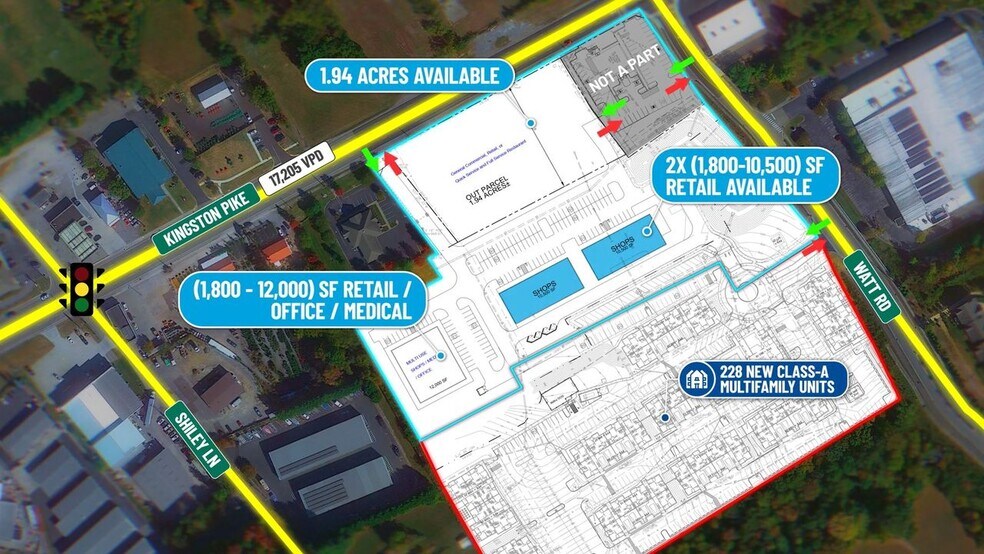 13140 Kingston Pike, Knoxville, TN for lease - Building Photo - Image 2 of 4