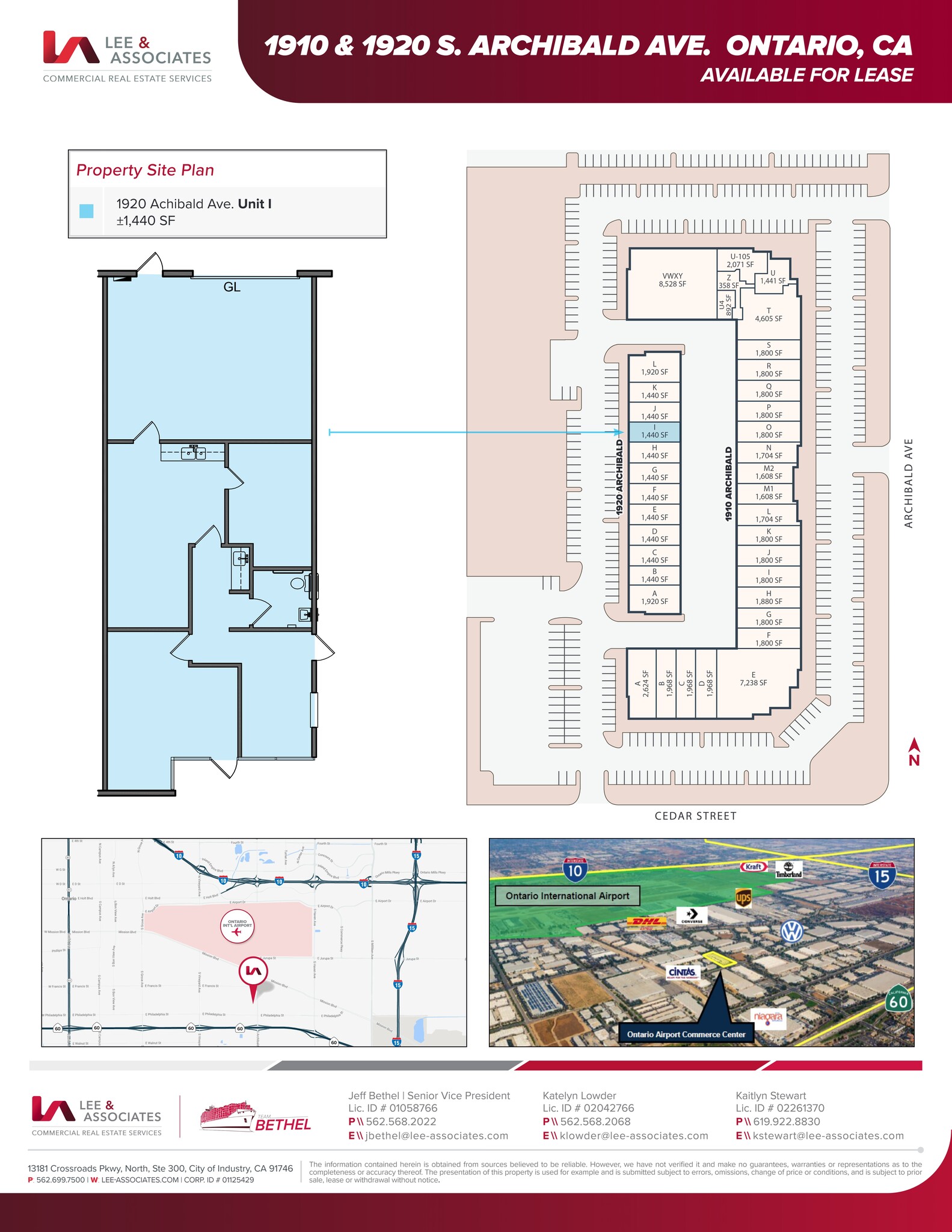 1920 S Archibald Ave, Ontario, CA for lease Site Plan- Image 1 of 1